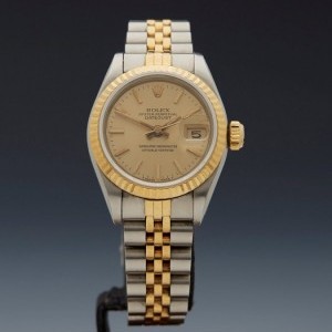 Rolex Datejust 26mm Stainless Steel18k Yellow Gold 69173 69173 397655