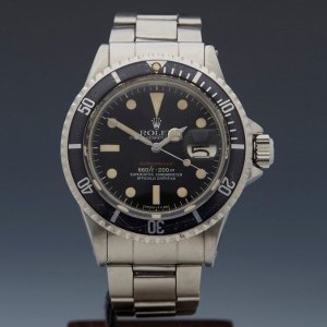 Rolex Submariner Stainless Steel Single Red 1680 1680 293725