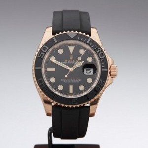 Rolex Yachtmaster 18K Rose Gold Gents 116655 116655 492055