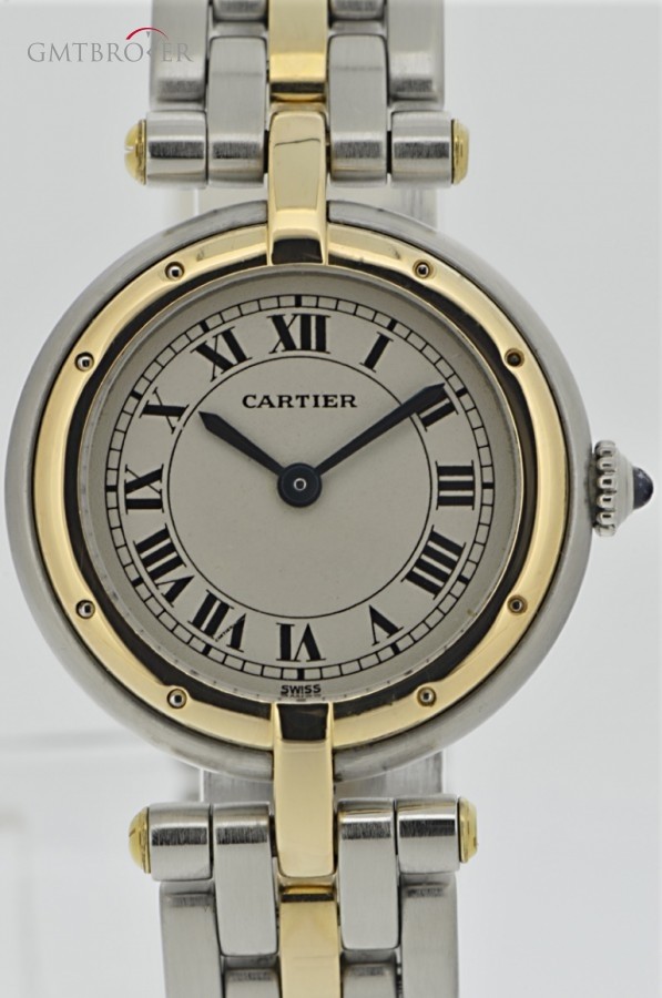 Cartier Panthre Rond StahlGold 1057920 740227