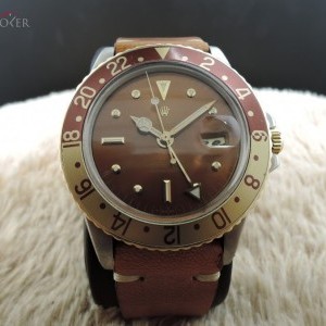 Rolex Gmt Master 2-tone 1675 Root Beer Nipple Dial 1675 455335