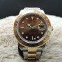 Rolex Gmt Master 2 2-tone 16713 With Tiger Eye Dial