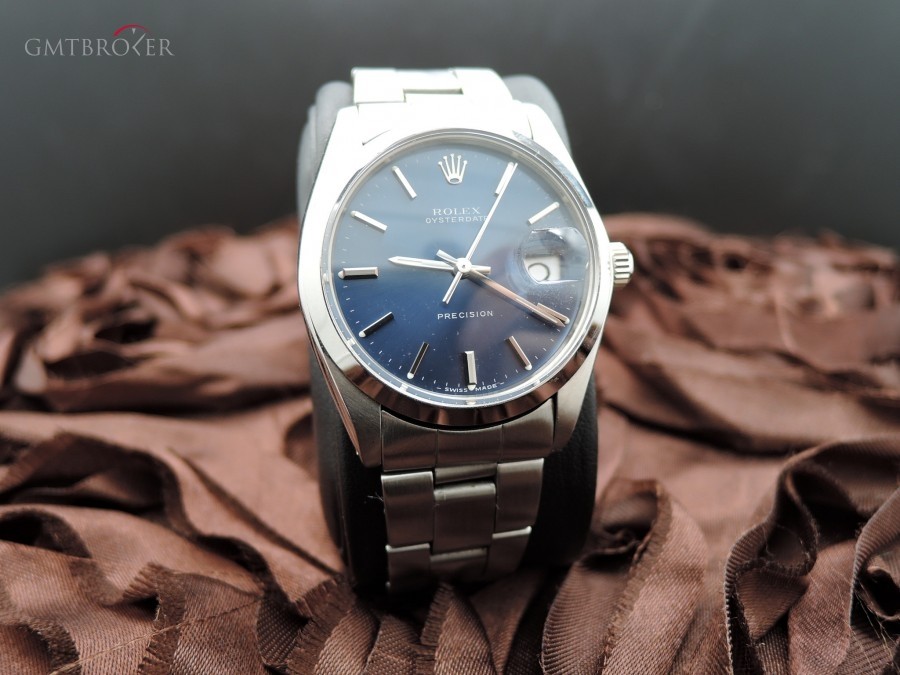 Rolex Oyster Date 6694 Original Glossy Blue Dial With Oy 6694 230049