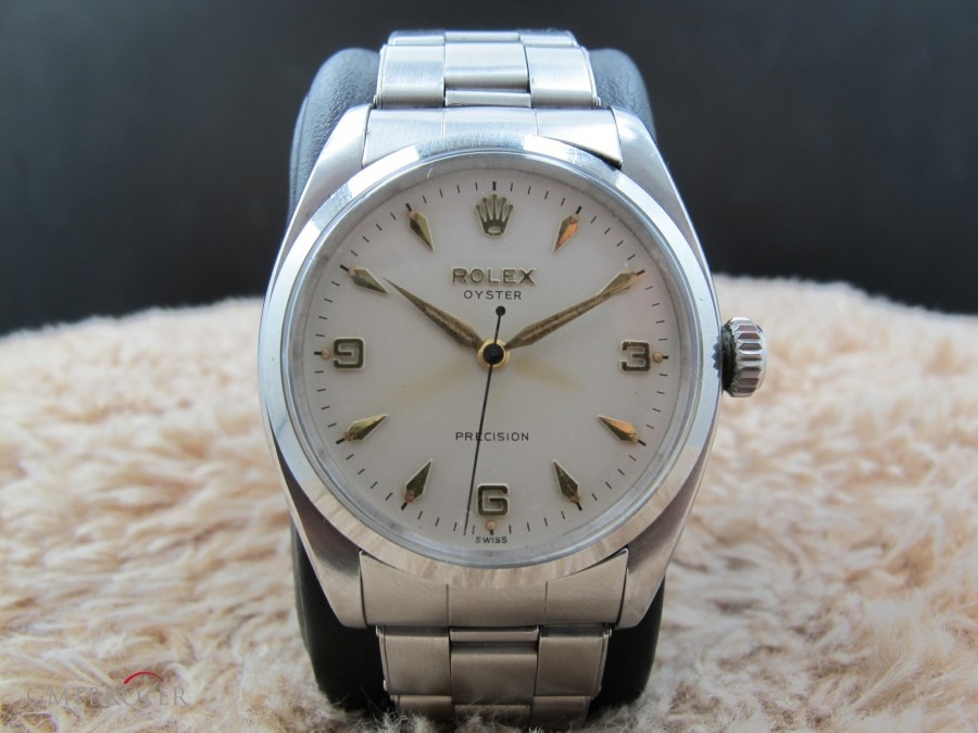 Rolex Oyster 6422 Creamy Explorer Dial With Rivet Band 6422 707059