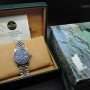 Rolex Datejust 1601 Ss With Original Blue Texture Dial W