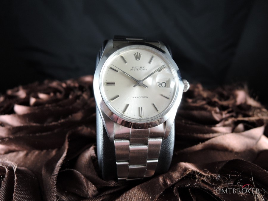 Rolex Oyster Date 6694 Original Silver Dial With Folded 6694 227863