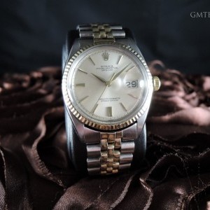 Rolex Datejust 1601 2-tone Original Silver Dial With Dau 1601 227519