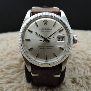 Rolex Datejust 1603 Ss With Original Silver Dial 1603 590501