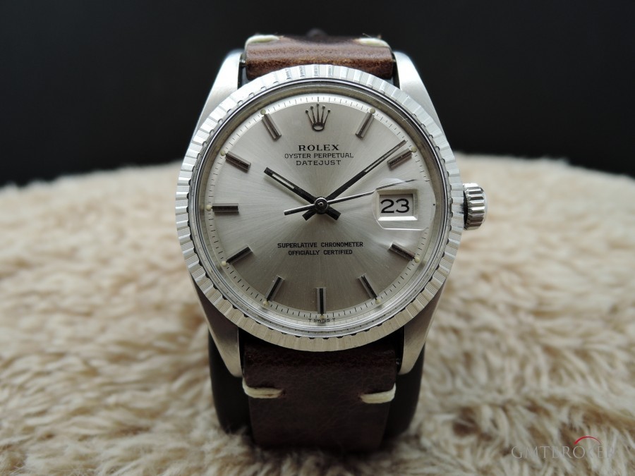 Rolex Datejust 1603 Ss With Original Silver Dial 1603 590501