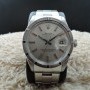 Rolex Oyster Date 1501 With Engine Turned Bezel And Orig