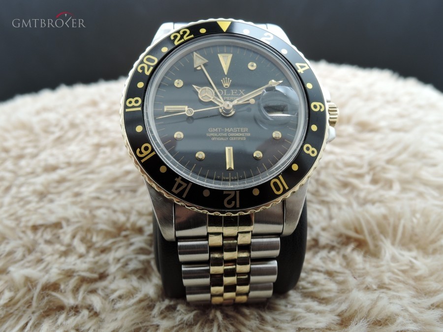 Rolex Gmt Master 2-tone 1675 Black Nipple Dial With 2-to 1675 389875