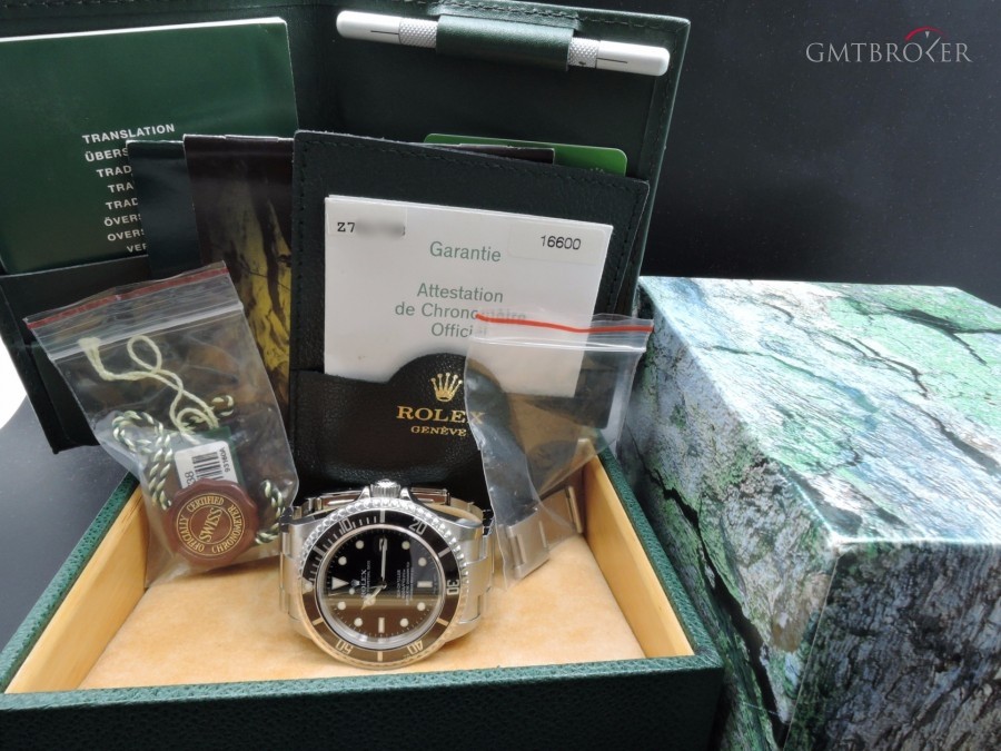 Rolex Sea Dweller 16600 Full Set z Serial With Box And P 16600 678569