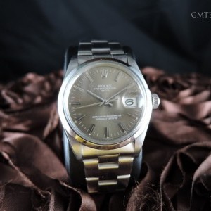 Rolex Oyster Date 1500 Original Brown Dial With Solid Ba 1500 226773