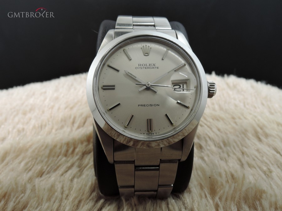 Rolex Oyster Date 6694 Original Silver Dial With Folded 6694 440329