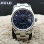 Rolex Oyster Date 1500 Glossy Blue Dial With Solid Oyste