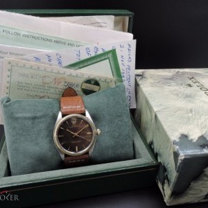 Rolex Oyster Perpetual 1005 Original Tropical Gilt With 1005 689005