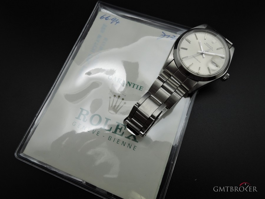Rolex Oyster Date 6694 Original Silver Dial With Paper 6694 502695