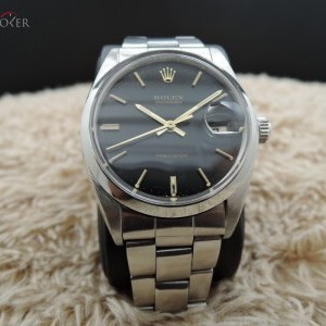 Rolex Oyster Date 6694 Original Black Dial With Gold Mar 6694 393303