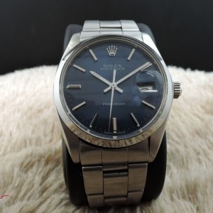 Rolex Oyster Date 6694 Original Glossy Blue Dial With Oy 6694 440101