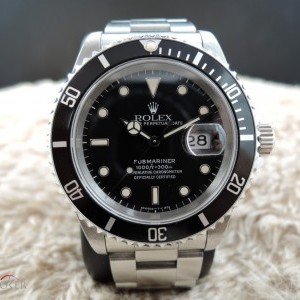 Rolex Submariner 16610 Black t25 Dial With Nice Patina 16610 654839