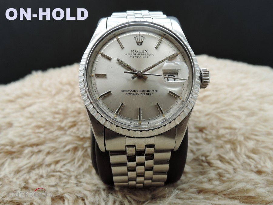 Rolex Datejust 1603 Ss With Original Silver Sigma Dial 1603 575971