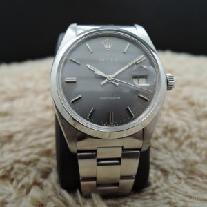 Rolex Oyster Date 6694 Original Grey Dial With Solid Oys 6694 393869