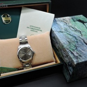 Rolex Oyster Date 1500 Original Grey Dial With Box And P 1500 441481