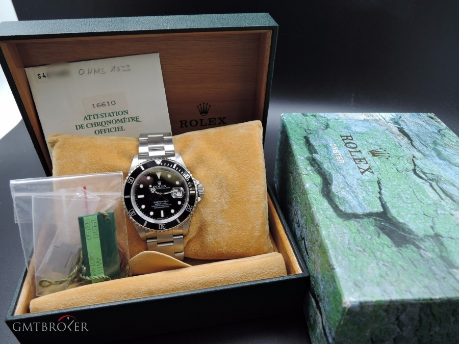 Rolex Submariner 16610 t25 Dial With Box And Paper 16610 643505