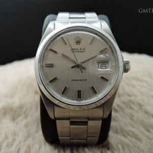 Rolex Oyster Date 6694 Original Silver Texture Dial With 6694 607777
