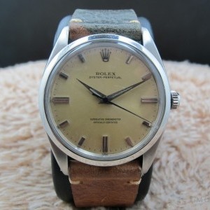 Rolex Oyster Perpetual 1018 swiss Tropical Dial Big Size 1018 708211