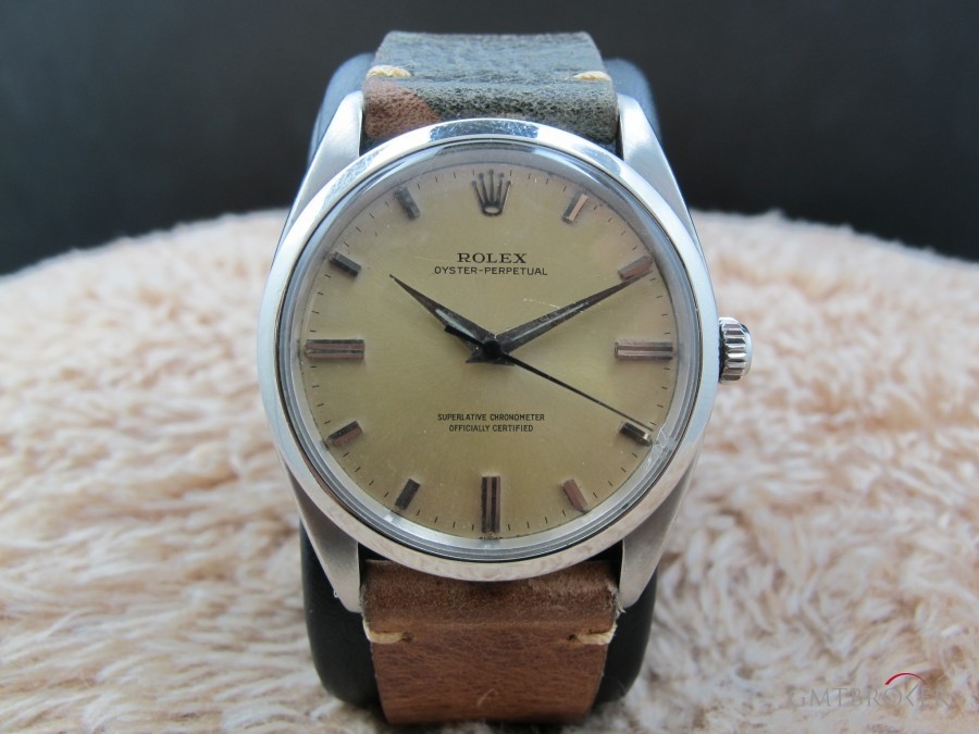Rolex Oyster Perpetual 1018 swiss Tropical Dial Big Size 1018 708211