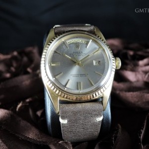 Rolex Day-date 1803 18k Gold With Original Silver Grey D 1803 229013