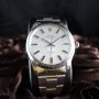 Rolex Air King 5500 Original Silver Linen Dial With Fold