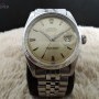 Rolex Datejust 1603 Ss With Yellowish swiss Dial And Spe