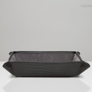 Anonimo WOLF Blake Coin Tray - Black Teju Lizard 305758 826829