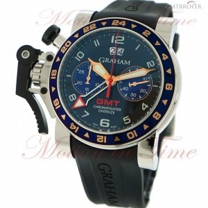 Graham Chronofighter Oversize GMT ampampampquotBlueampamp 2OVGS.B26A 92357