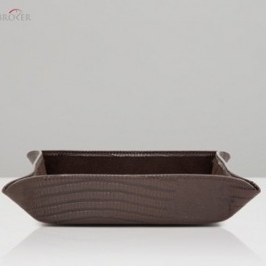 Anonimo WOLF Blake Coin Tray - Brown Teju Lizard 305795 826814