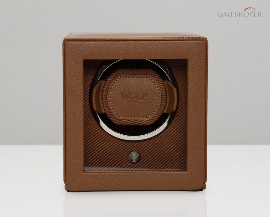 Anonimo WOLF Cub Single Winder with Cover - Cognac 461127 826004