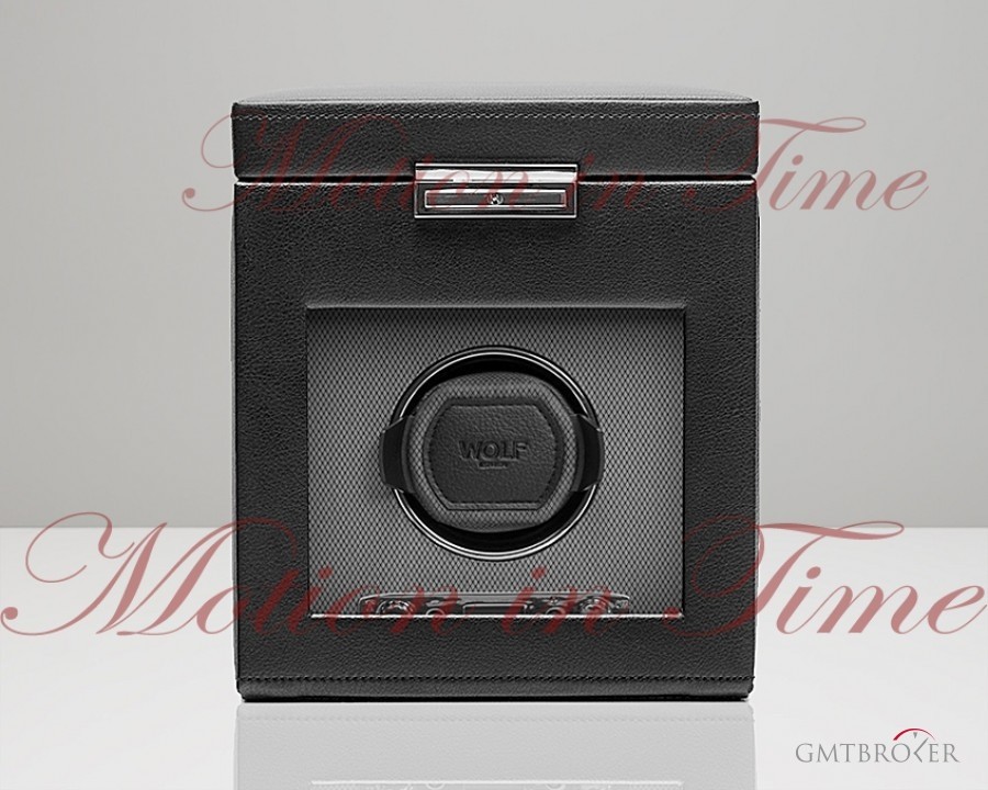 Anonimo Wolf Viceroy Single Watch Winder with Storage - Bl 456102 546343