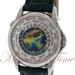 Patek Philippe World Time Map Discontinued Model 5131G-010 436525