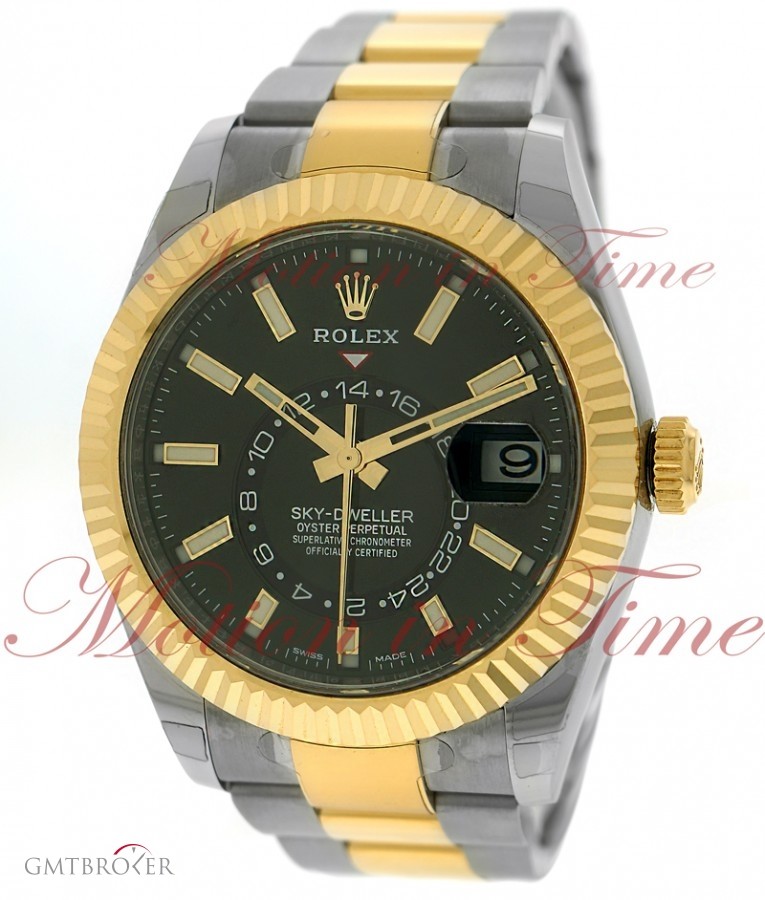 Rolex Sky-Dweller Annual Calendar Dual Timezone 326933bk 815249