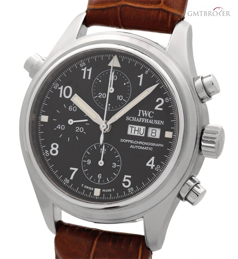 IWC Pilot Doppel Chronograph Stainless Steel 42mm IW3713 151665