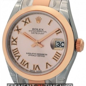 Rolex Mid-Size Stainless Steel  18K Rose Gold 178241 146809