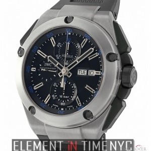 IWC Double Chronograph Titanium 45mm On Rubber IW376501 408655