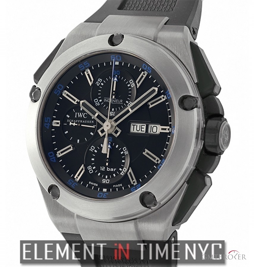 IWC Double Chronograph Titanium 45mm On Rubber IW376501 408655