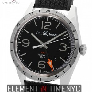 Bell & Ross GMT 24H Stainless Steel Black Dial 42mm nessuna 152183