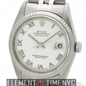 Rolex Stainless Steel White Roman Dial F Serial 16234 148591