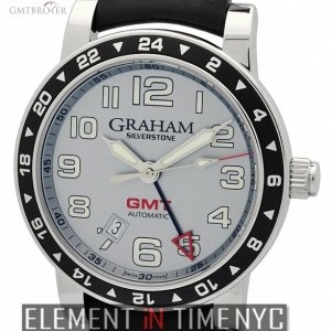 Graham Time Zone Stainless Steel Silver Dial 2TZAS.S01A 147961