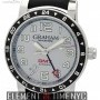 Graham Time Zone Stainless Steel Silver Dial