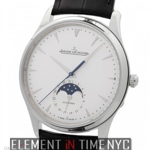 Jaeger-LeCoultre Master Ultra Thin Moon 39mm Steel Silver Dial 136.84.20 151839
